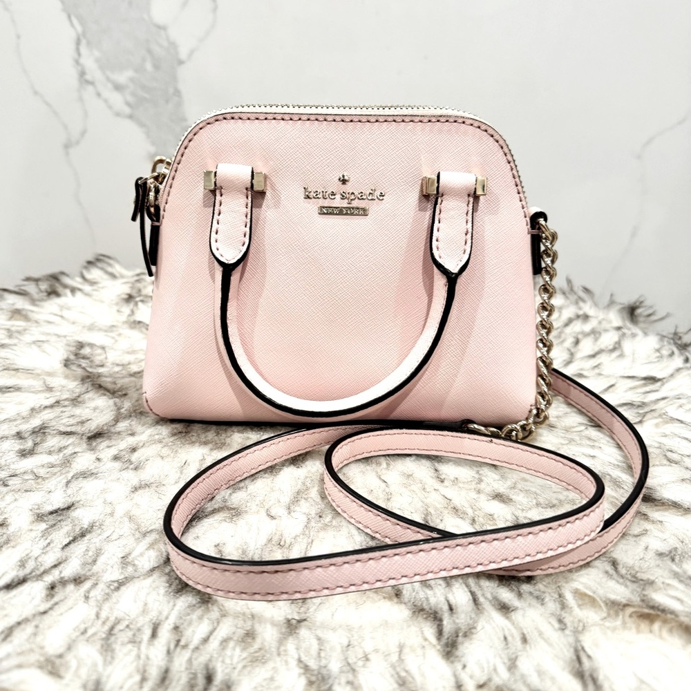 Kate Spade blush pink mini cross body